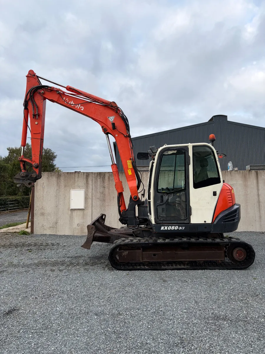 Kubota KX080-3A - Image 1