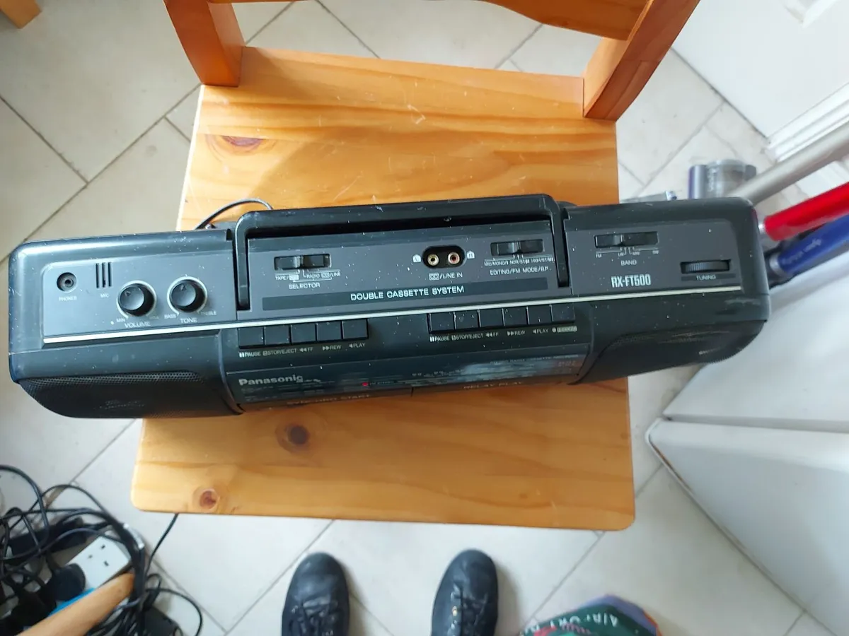 Panasonic Portable Stereo, Model RX RX-FT500 - Image 2