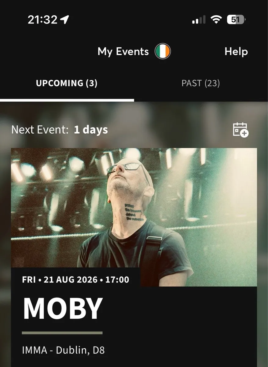 Moby Tickets