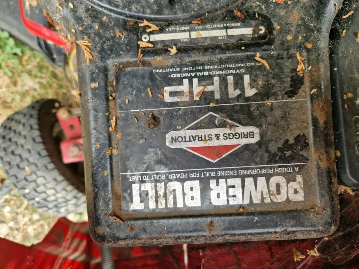 2 x  ride on mowers - Image 4