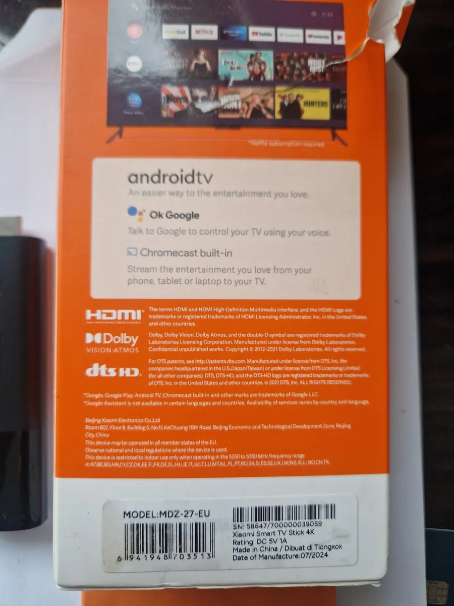 Xiaomi HDMI Android Smart 4k TV Stick - Image 3