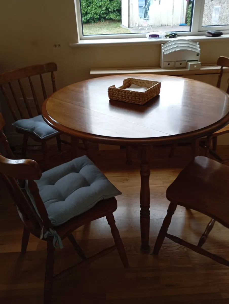Free to pick up  couch,  table and four chairs - Image 3