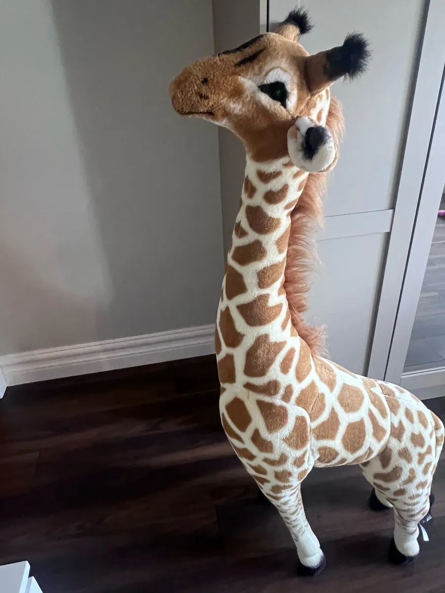 Melissa & Doug Giant Giraffe Plush - Image 1