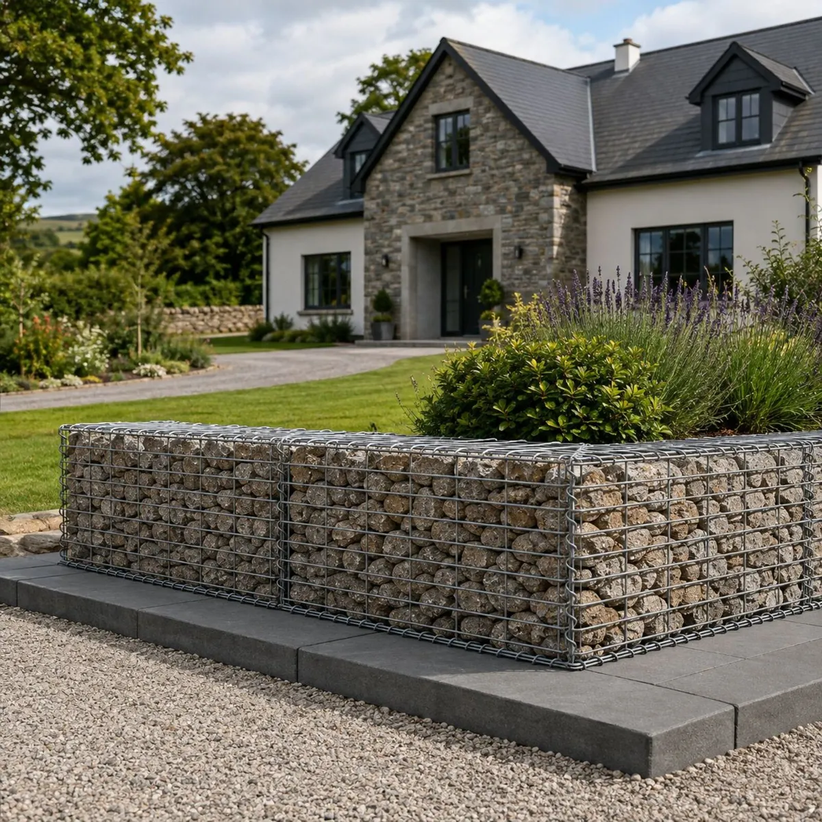 2 x Gabion baskets (100x50x30) FREE P&P - Image 1