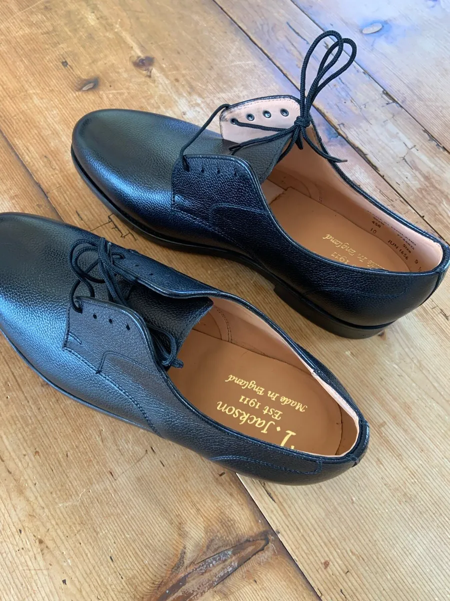 Men’s shoes leather size 9.5/10 new - Image 1