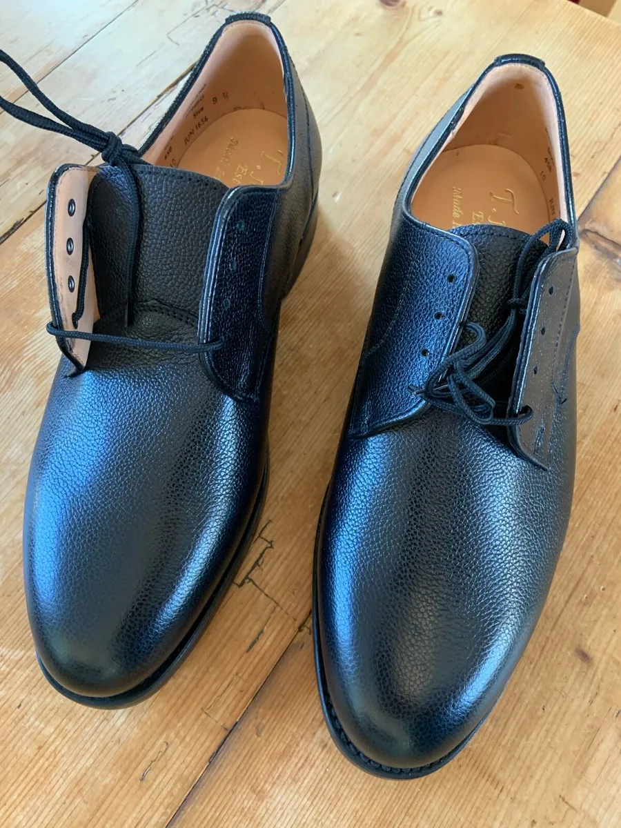 Men’s shoes leather size 9.5/10 new - Image 2