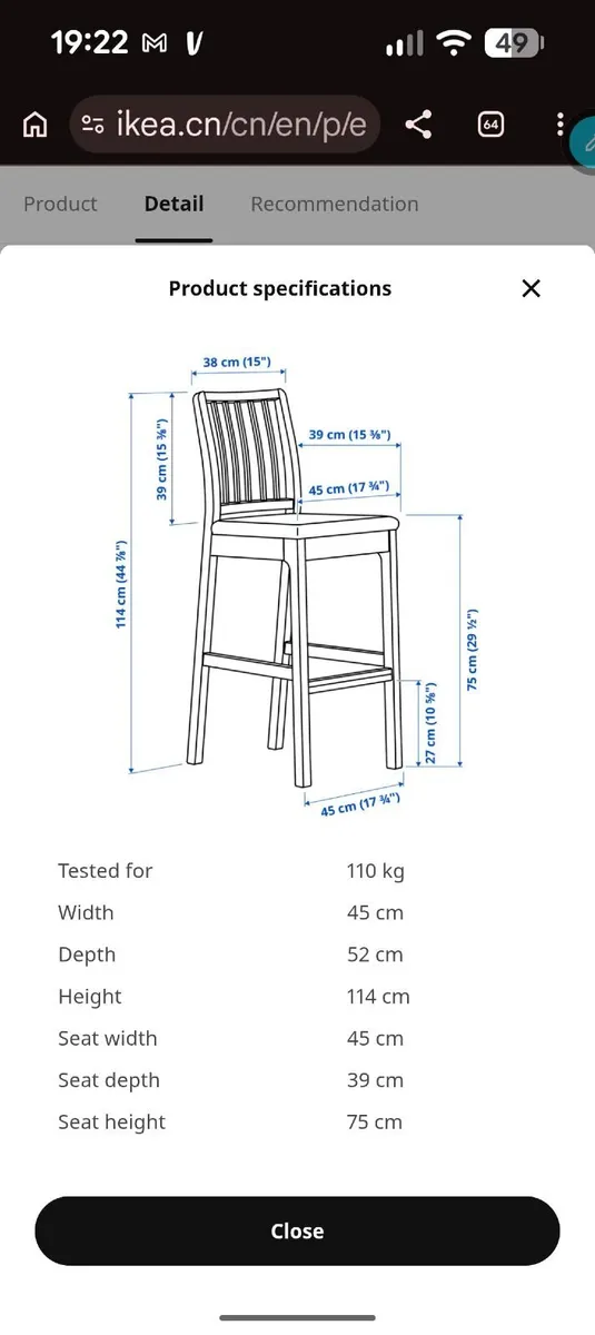 Bar stools - Image 4