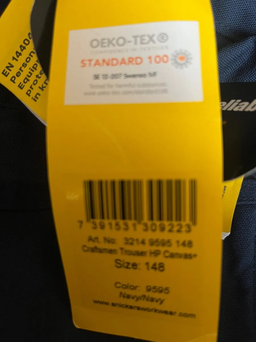 Men’s New Snickers Workwear pants - Image 2