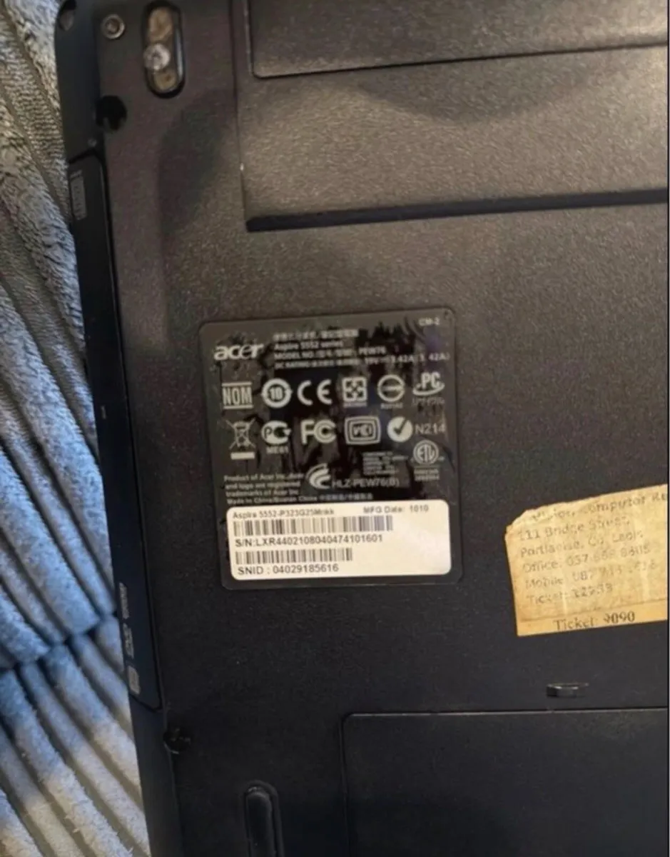 Acer Aspire 5552 Parts - Image 4