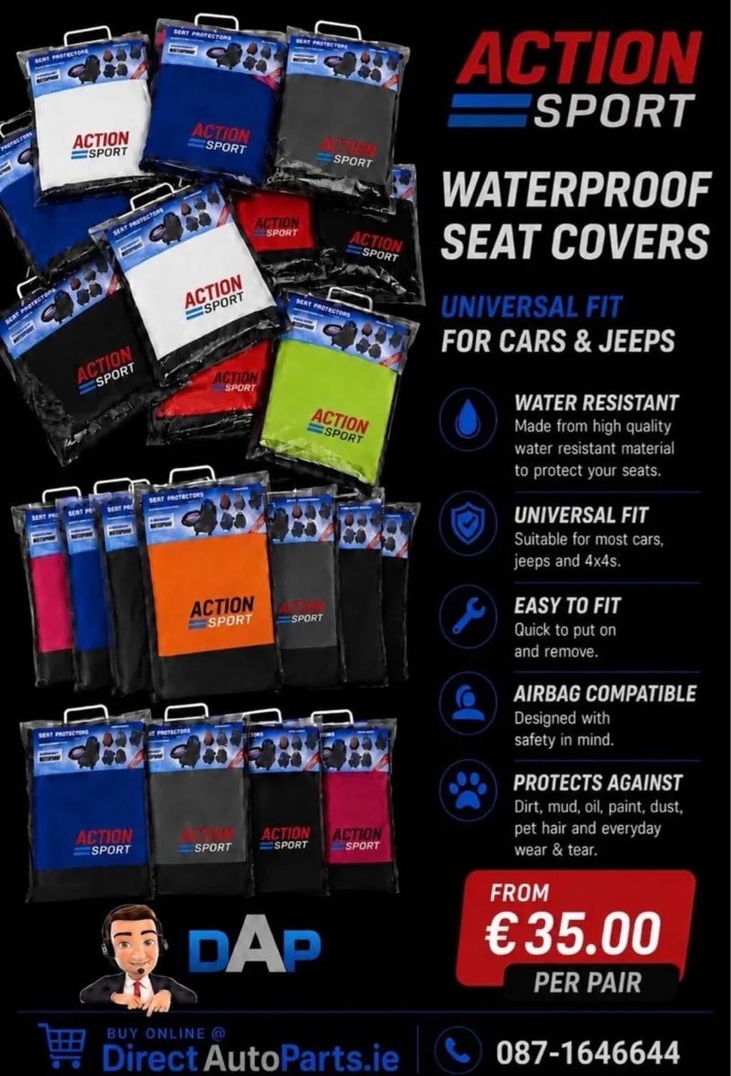ACTION SPORT SEAT COVERS ↪ BUY ONLINE ↩ - Image 1