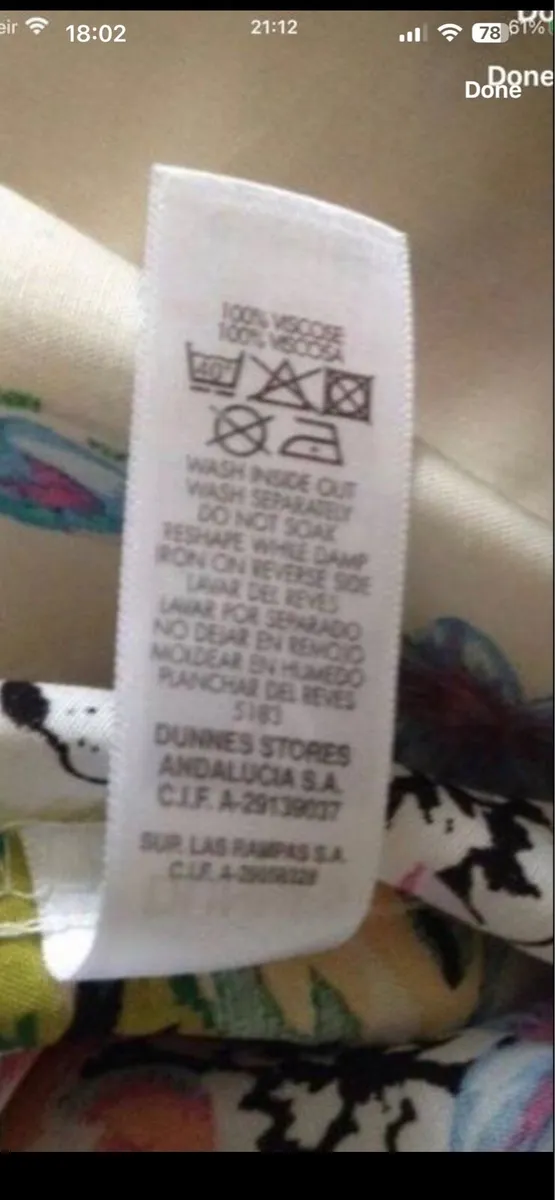 Ladies top size 10 €3 - Image 3