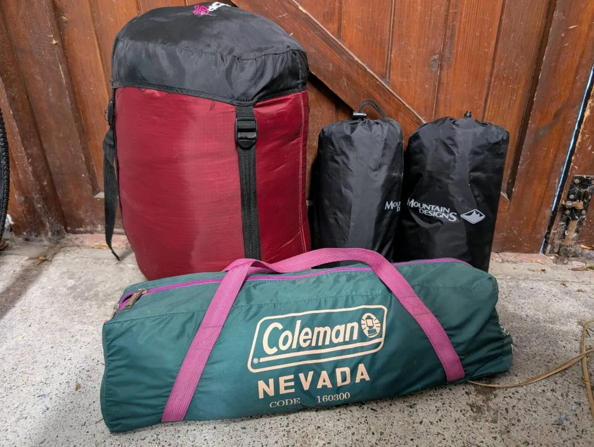 Camping equipment to give away