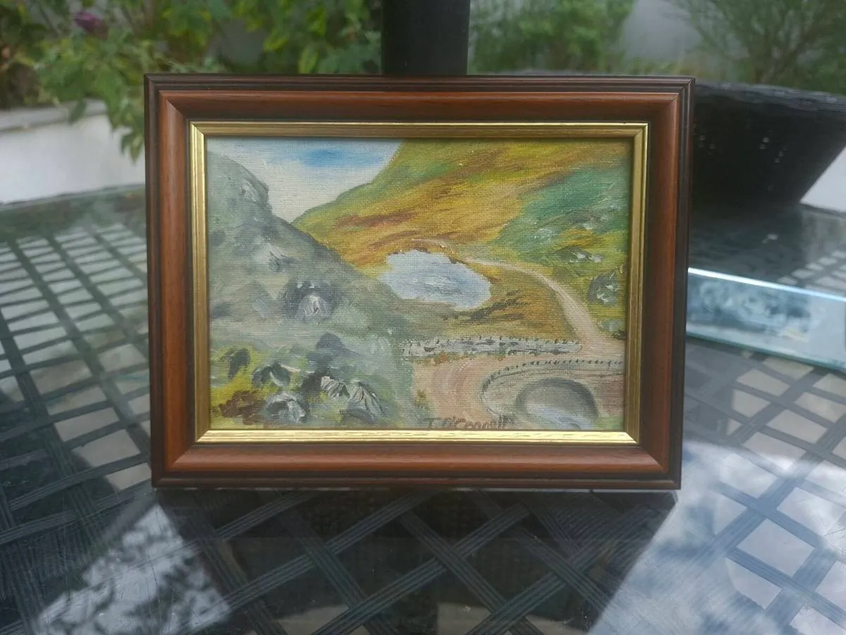 Charming signed Oil Painting Gap of Dunloe Kerry - Image 2