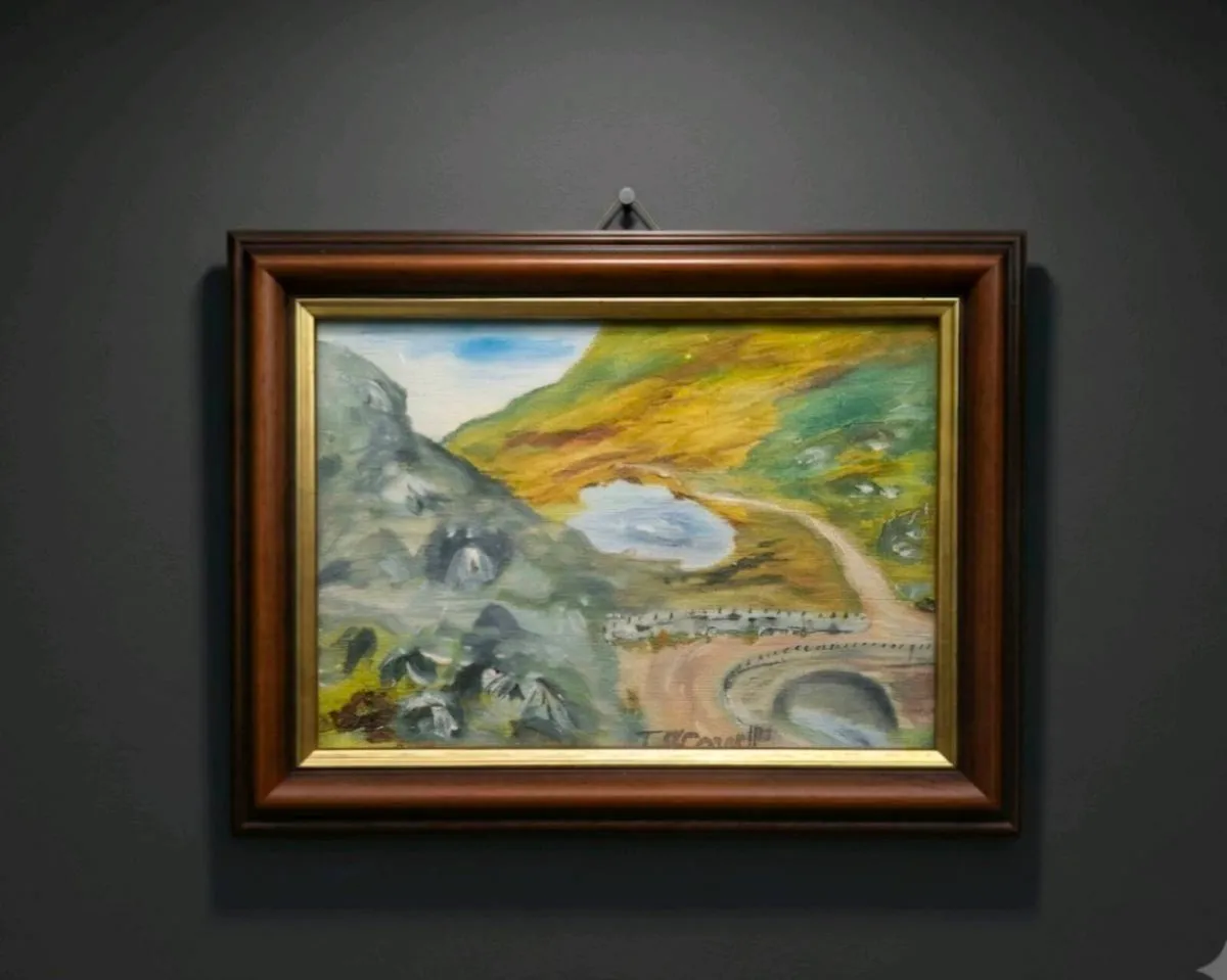 Charming signed Oil Painting Gap of Dunloe Kerry - Image 1