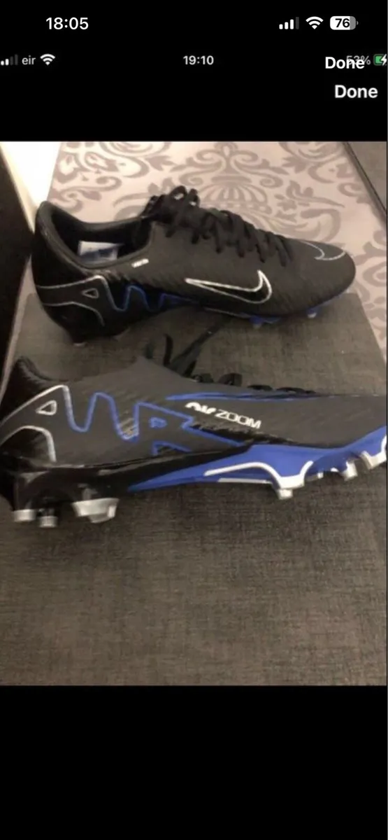 Boys Nike vapour max football boots uk 6 €40 - Image 2
