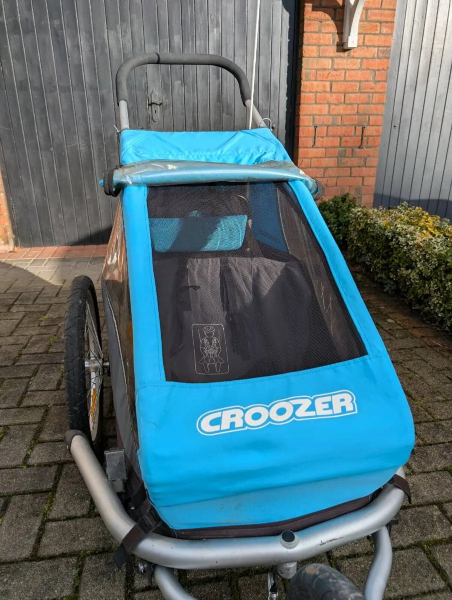 Croozer Single-Child Bike Trailer – Good Condition - Image 1