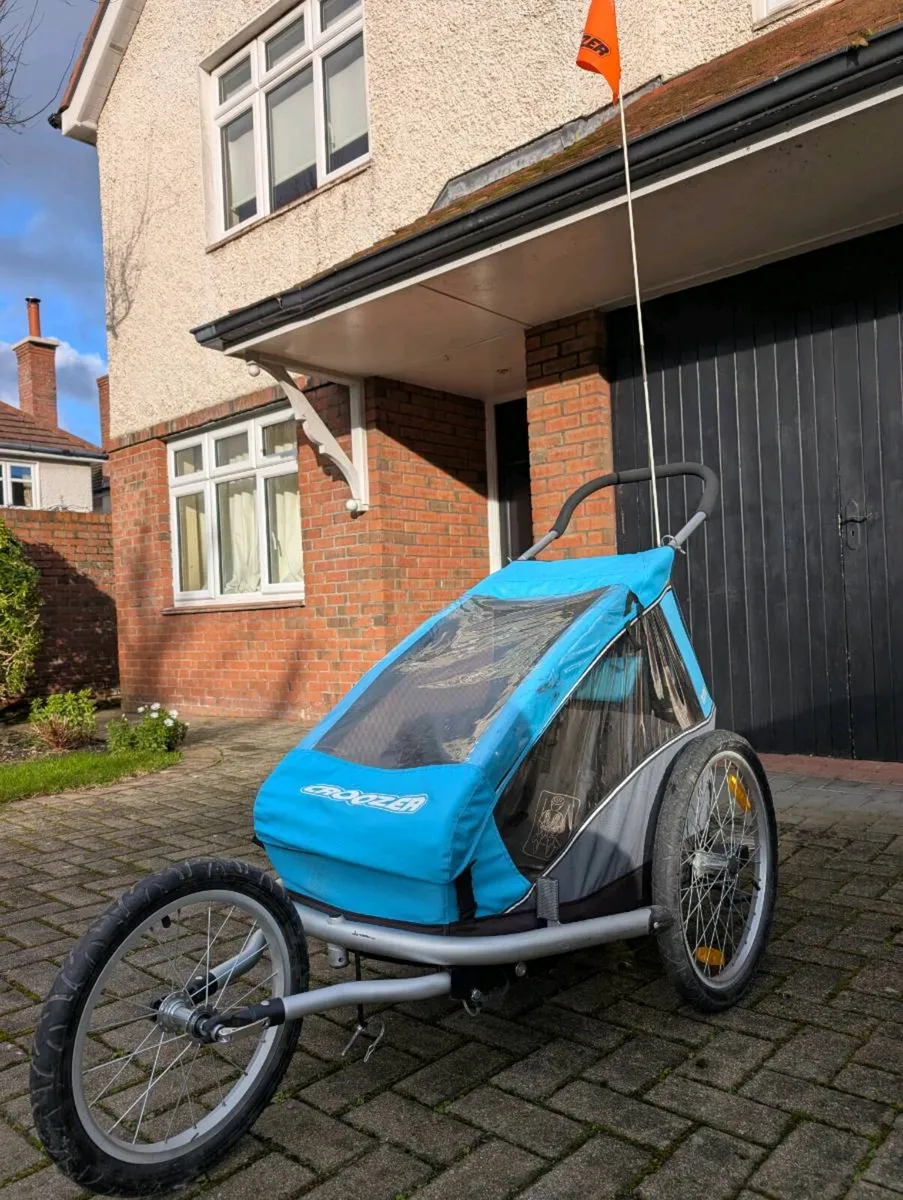Croozer Single-Child Bike Trailer – Good Condition - Image 4