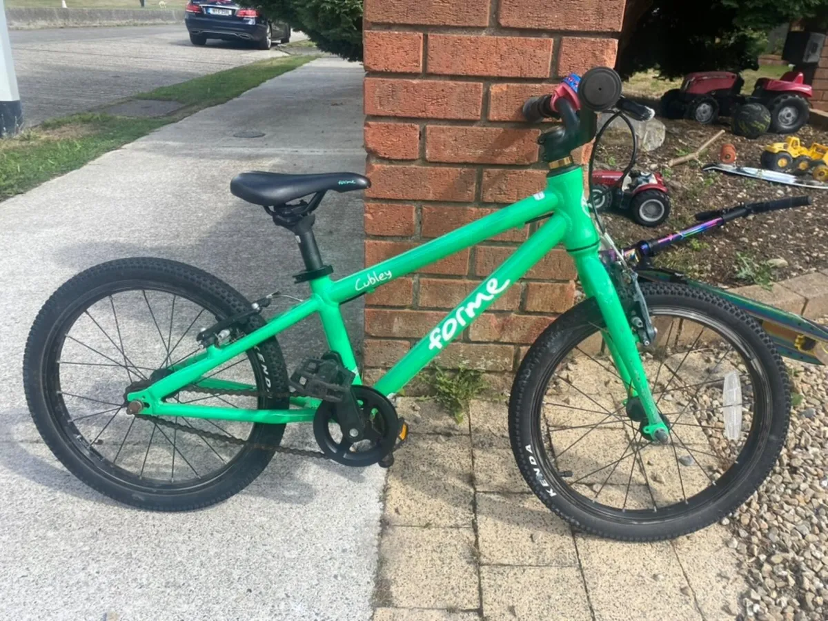 Forme Cubley 18 inch Junior Bike in Green - Image 3