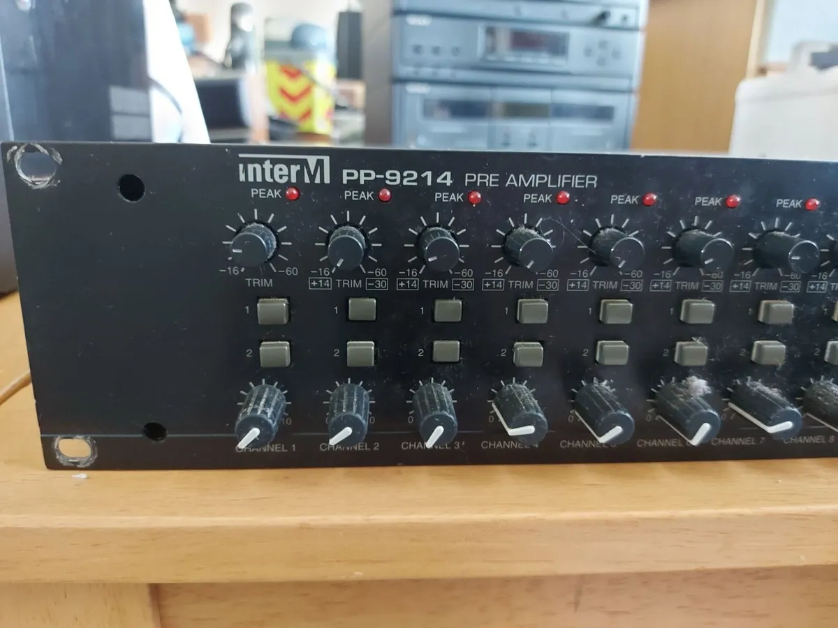 inter M pre amplifier, Model No. PP-9214 - Image 2