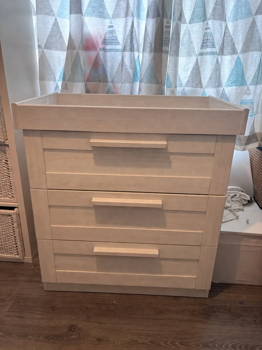 Kids wardrobe & matching baby change/dresser - Image 2