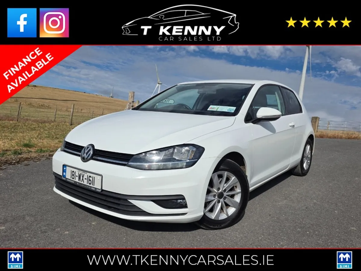 Volkswagen Golf 1.6 TRENDLINE TDI 90HP 3DR FINANCE - Image 3