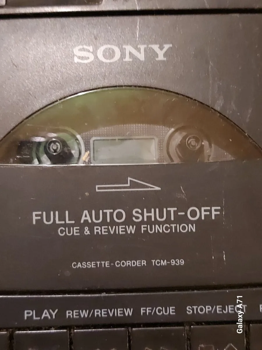 SONY Cassette Tape Recorder Model TCM-939 - Image 2