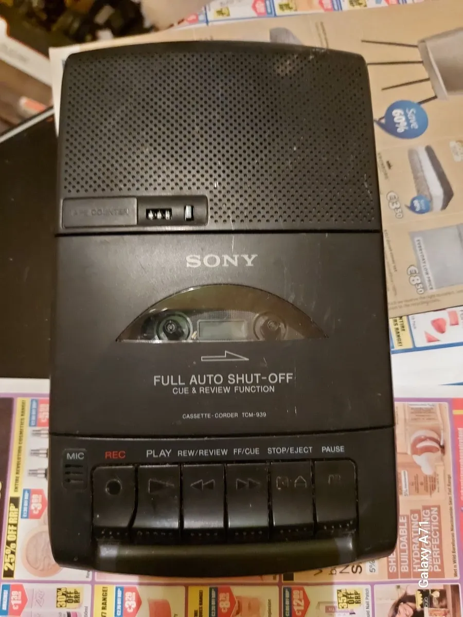 SONY Cassette Tape Recorder Model TCM-939 - Image 1