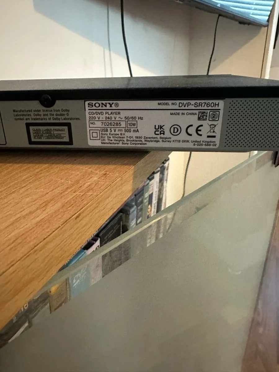 Sony DVD player & DVDs - Image 3