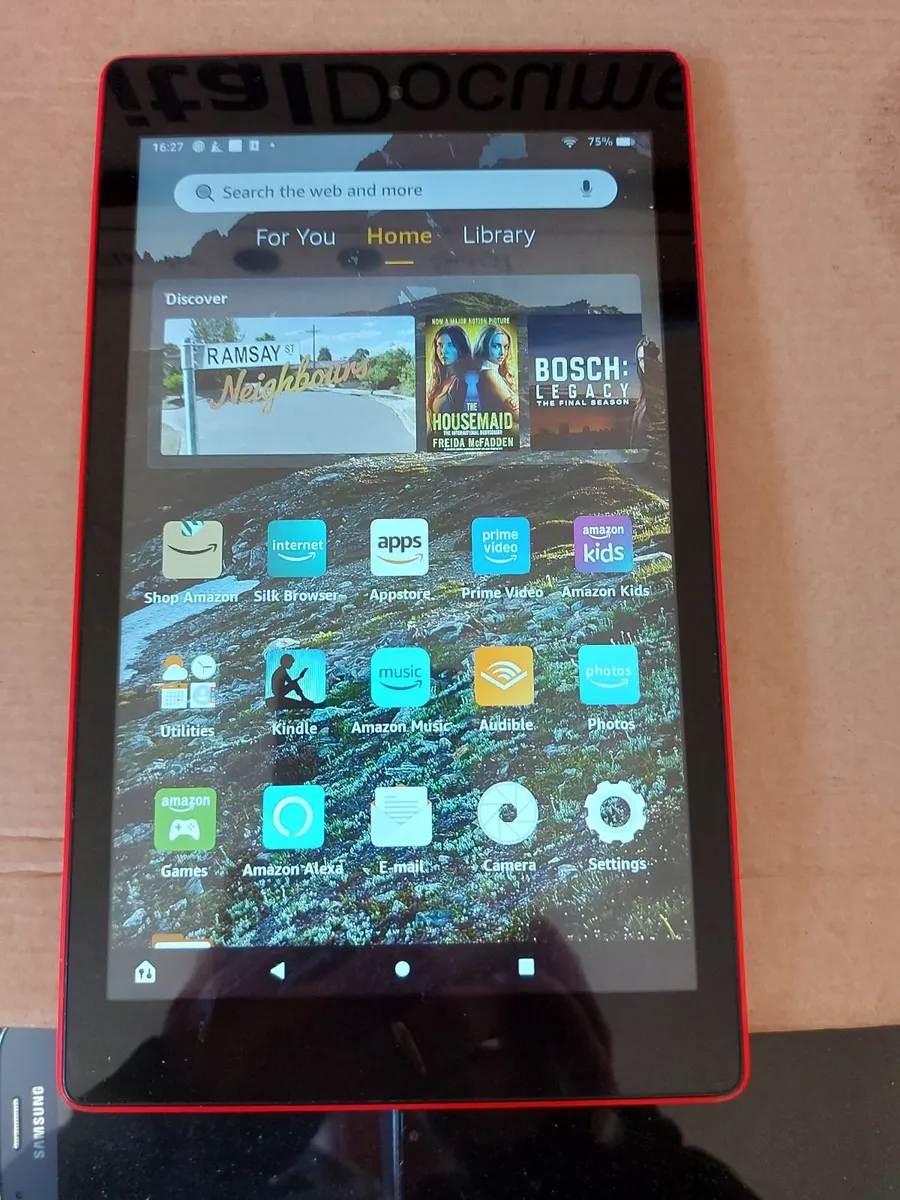Amazon Fire Tablet HD 8 (8th Gen) 16GB, Red - Image 1