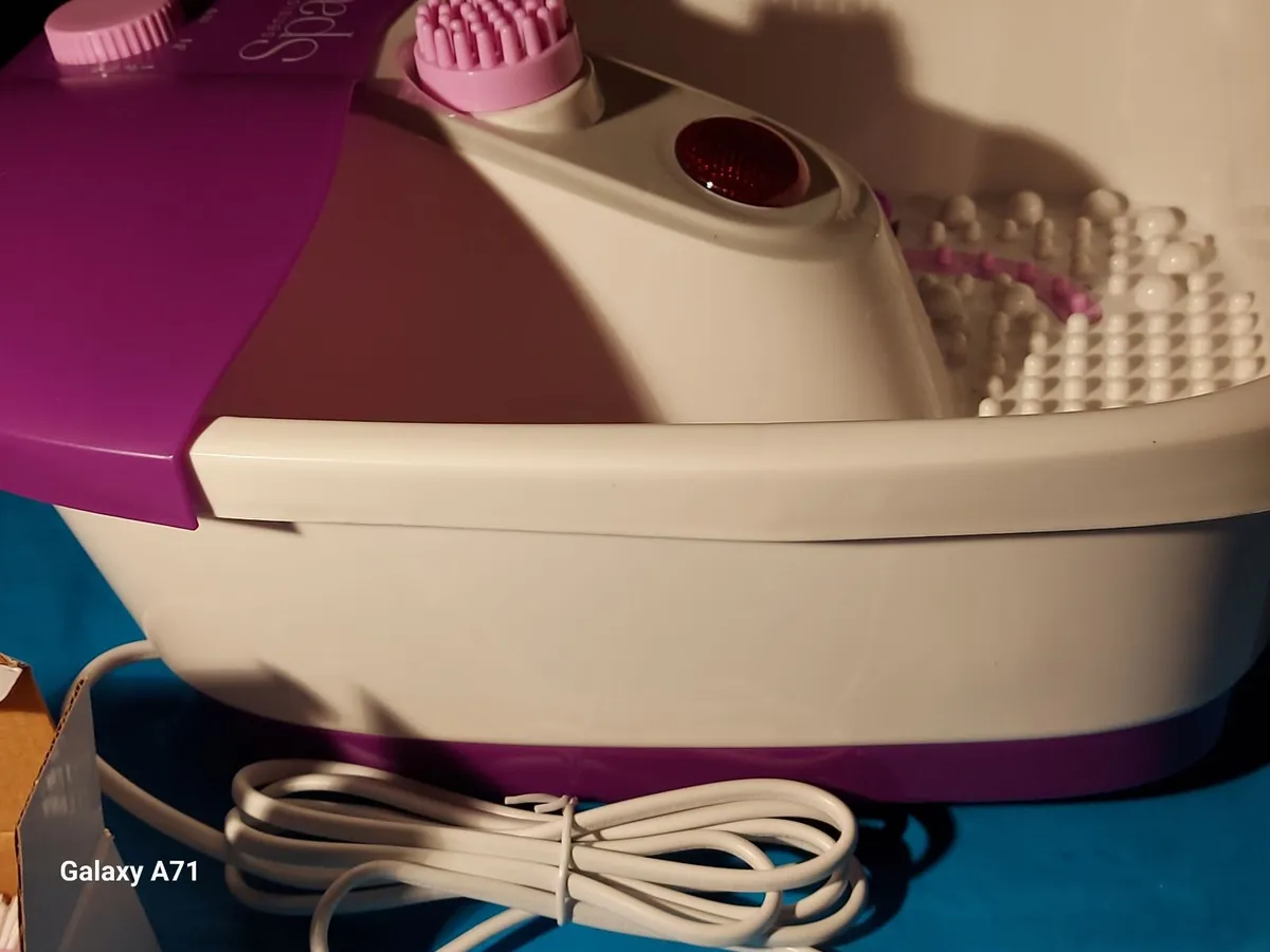 NEW Senso Foot Spa with Accessories - Image 4