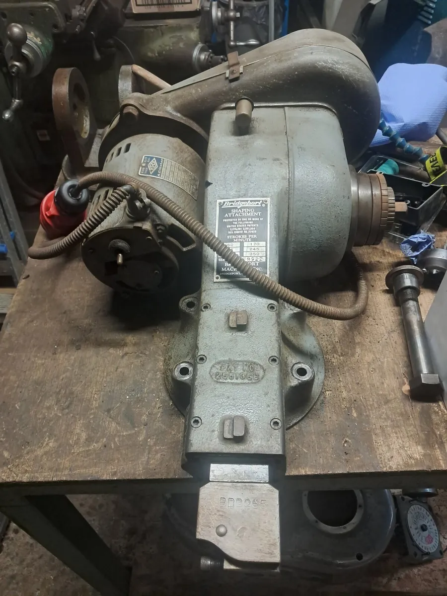 Bridgeport milling machine Slotter attachment
