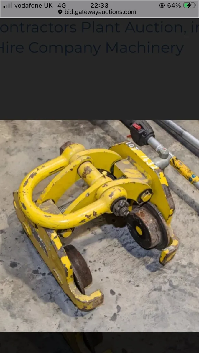 3 ton Girder Trolley