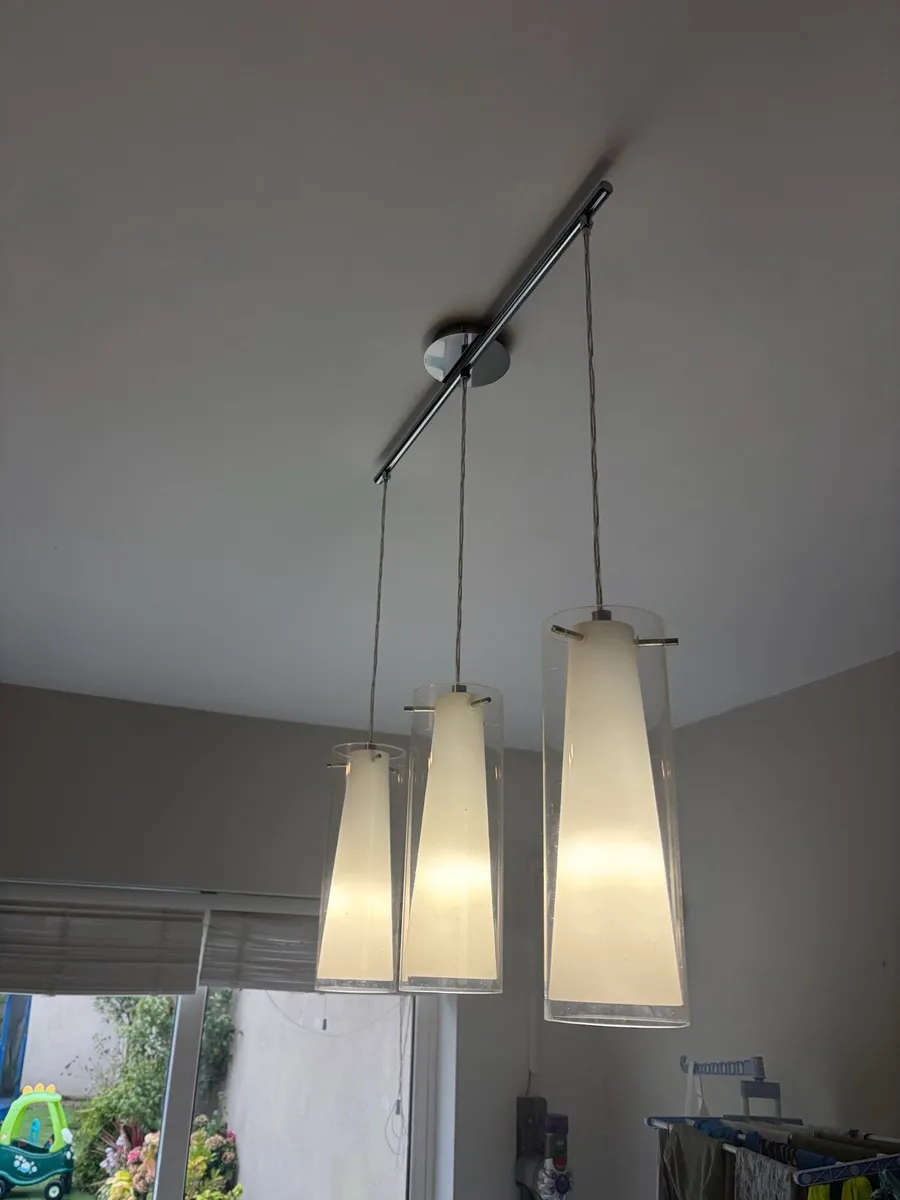 Duo 3 Light Bar Pendant Light - Image 2
