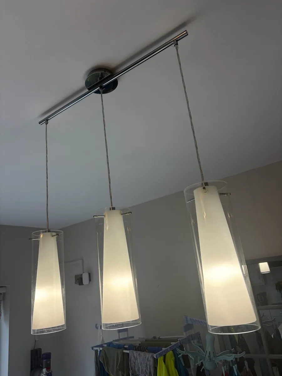 Duo 3 Light Bar Pendant Light - Image 1