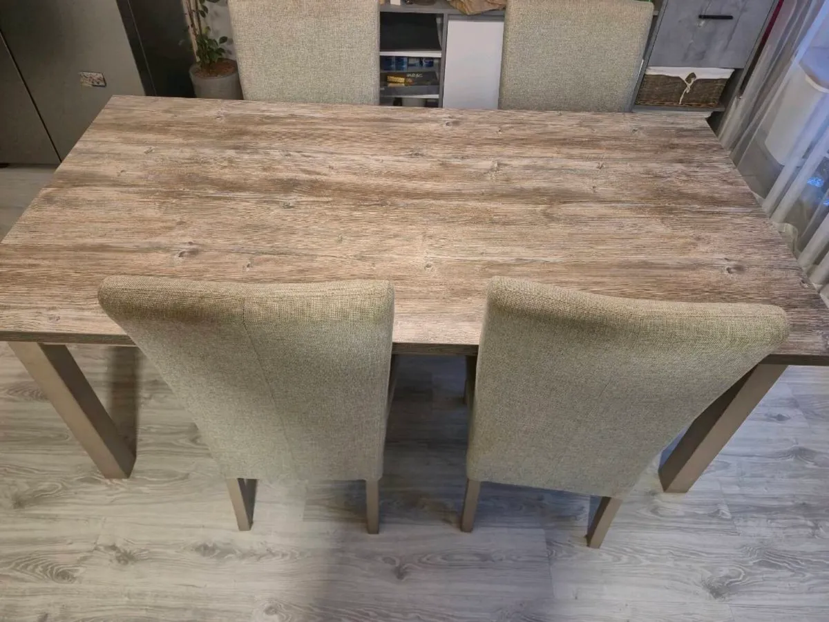 Dinning table and chairs - Image 3