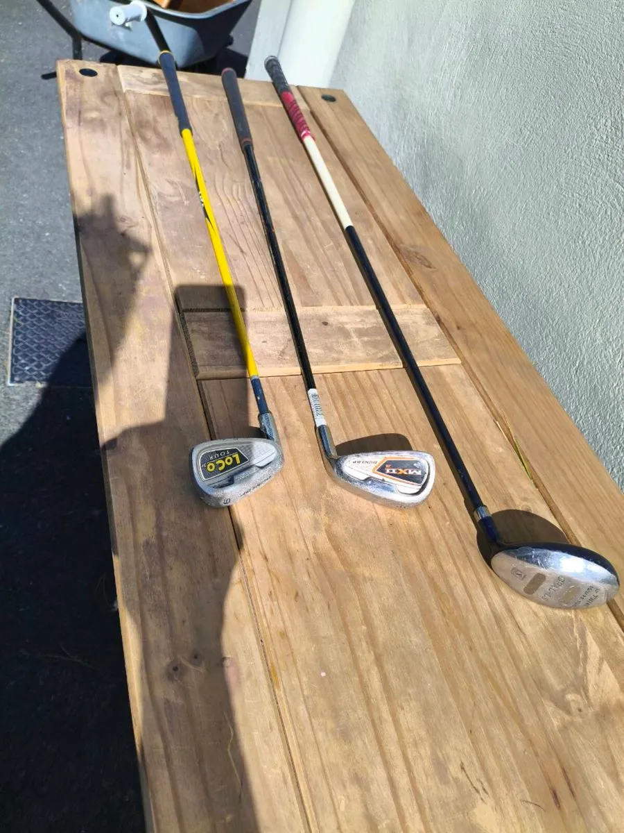 3 golf clubs 25 Euro perfect condition - Image 1