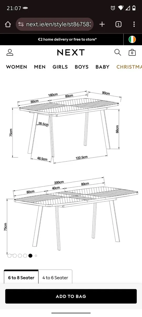 Dining table - Next - Image 3