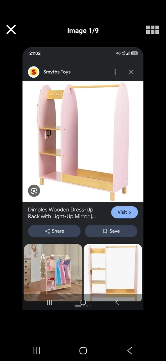 Dress up Rail and shelf - Image 2