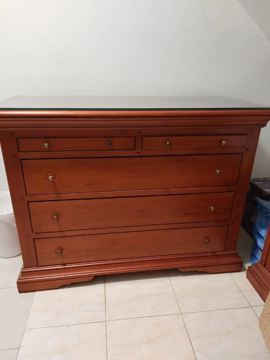 Solid Cherry Wood Bedroom Suite - Image 4