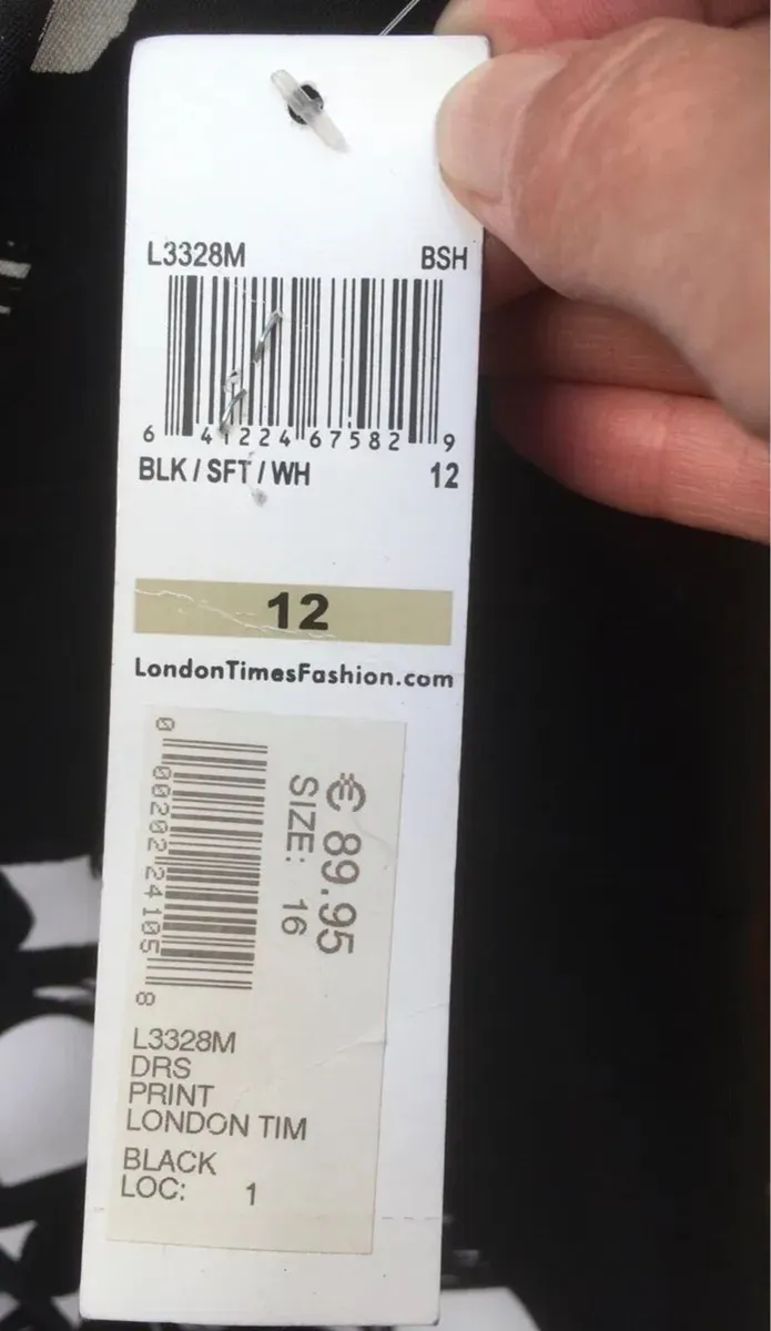 BRAND NEW London Times Dress from Pamela Scott, 14 - Image 2