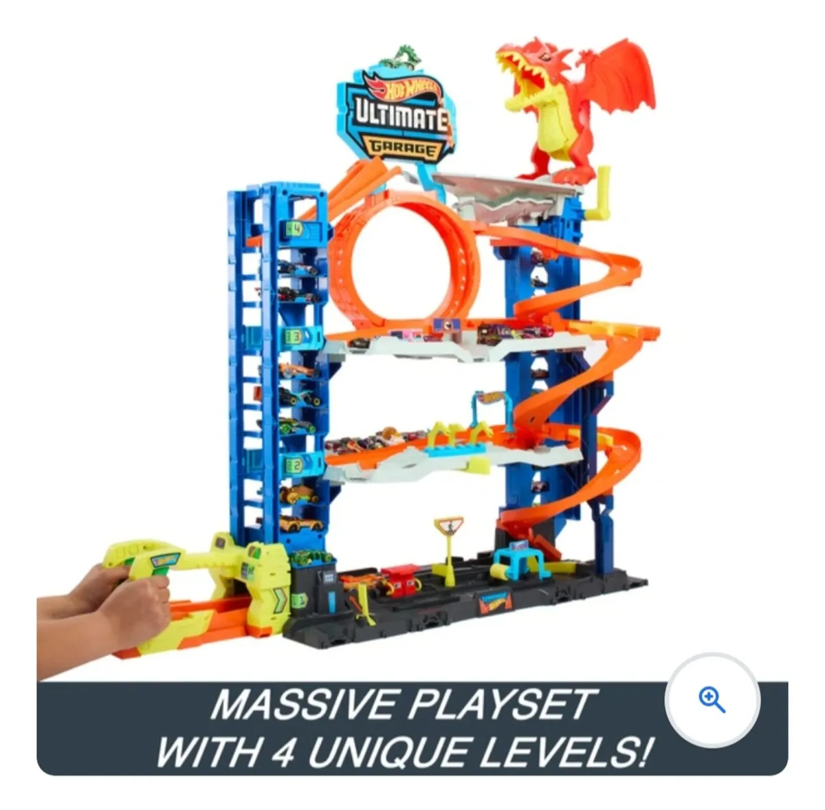 Hot Wheels City Let's Race Ultimate Garage Playset - Image 2