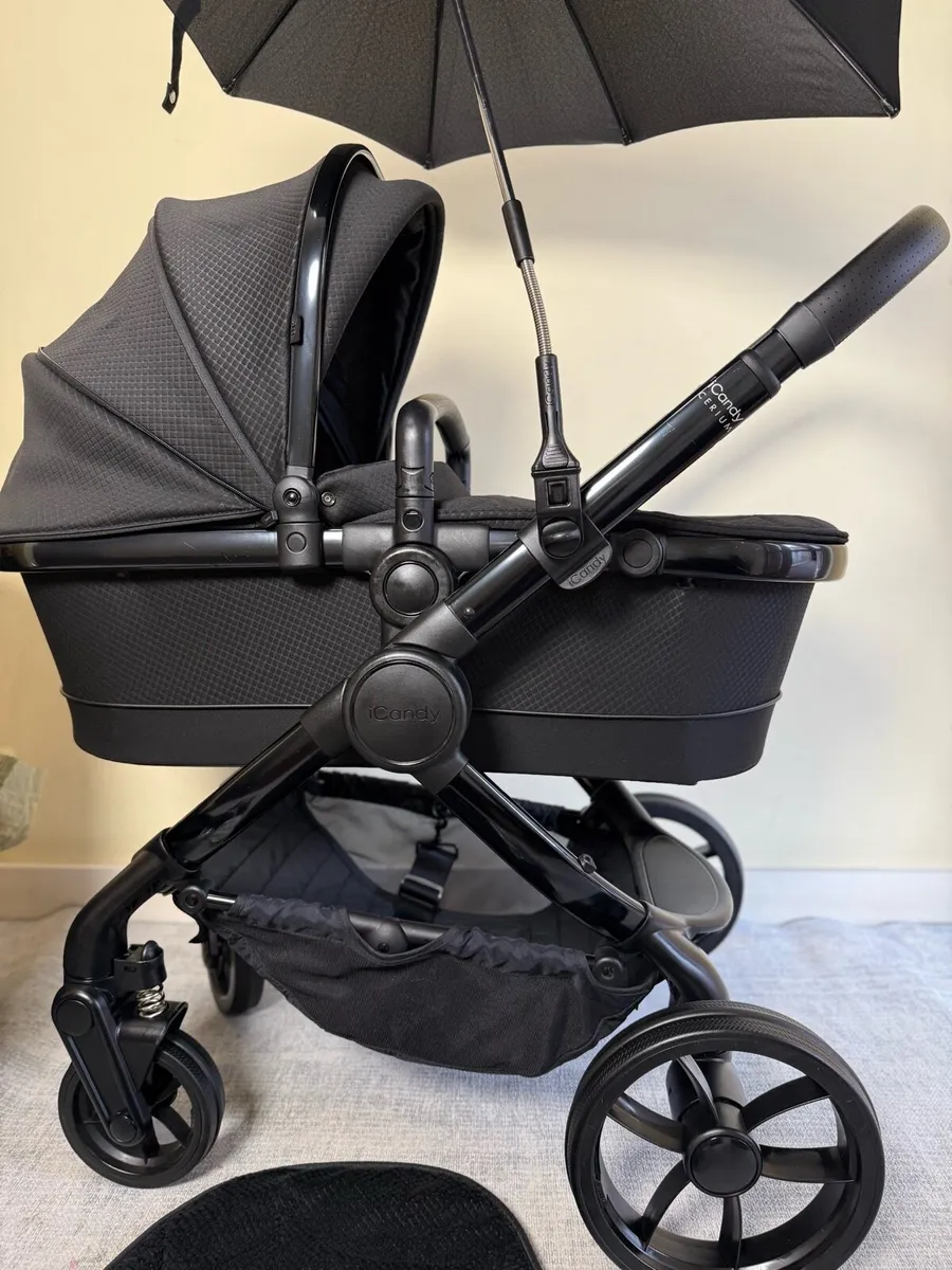 Icandy peach 7 cerium collection pram buggy travel - Image 3