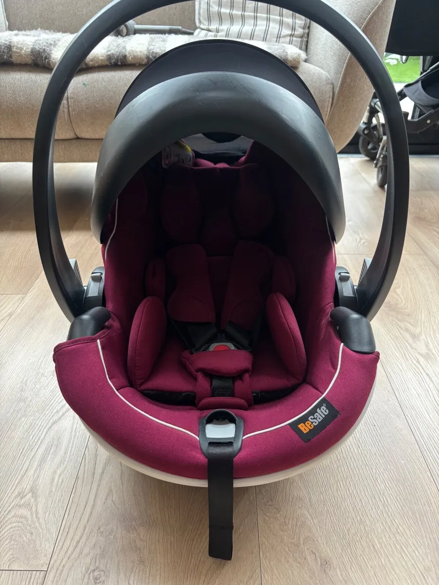Be Safe Baby Car Seat w/iso fix - Image 1