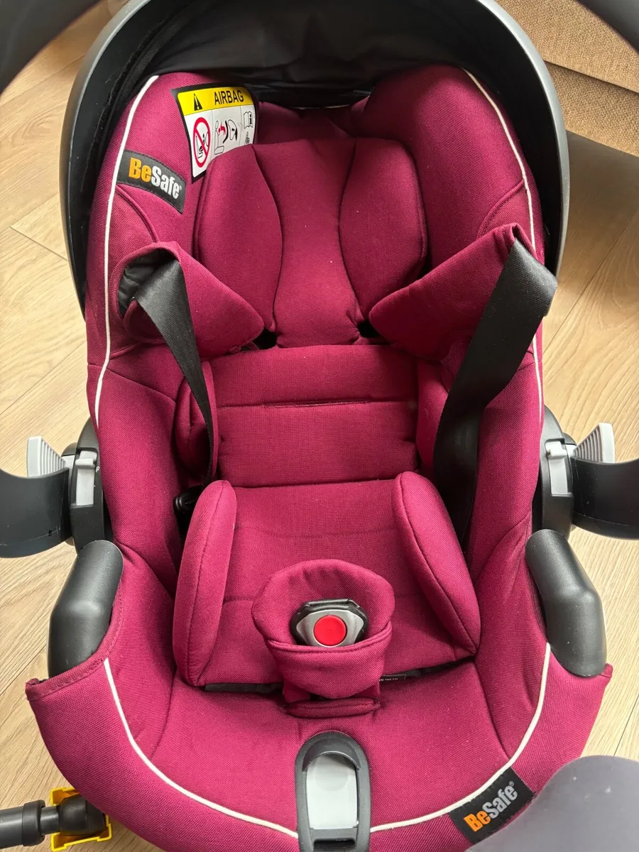Be Safe Baby Car Seat w/iso fix - Image 2