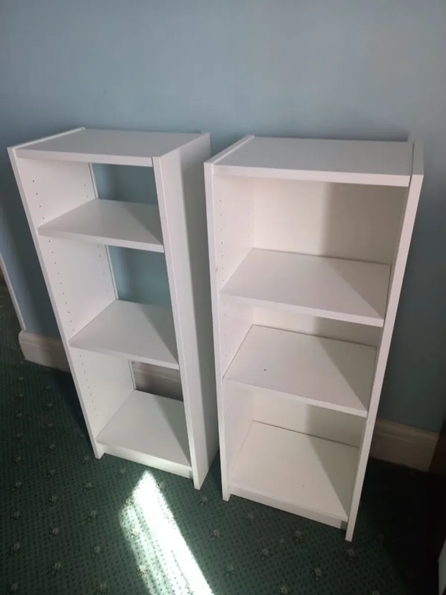 2 bookcases - Image 1
