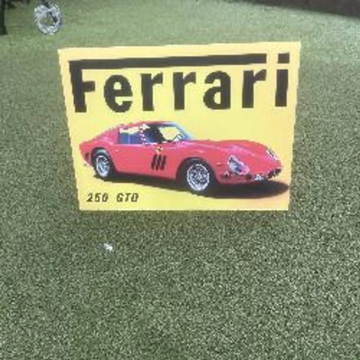 Ferrari 250 GTO Aluminium Sign - Image 4