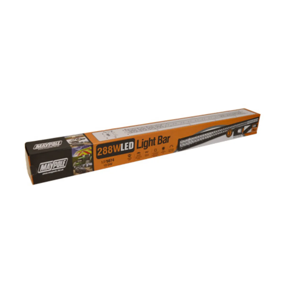 LED Light Bar 288W (96 x 3W) - Image 2