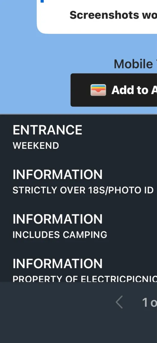 EP weekend