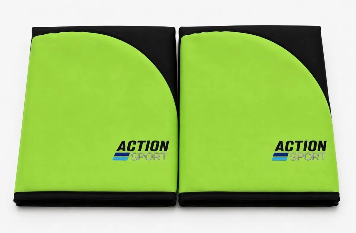 Action Sport Seat Covers Lime Green/Black - Image 1