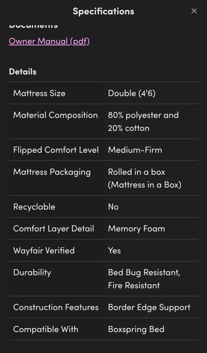 Brand new Hybride Double Mattresses - Image 4